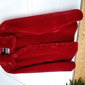 Vintage Borg faux fur coat